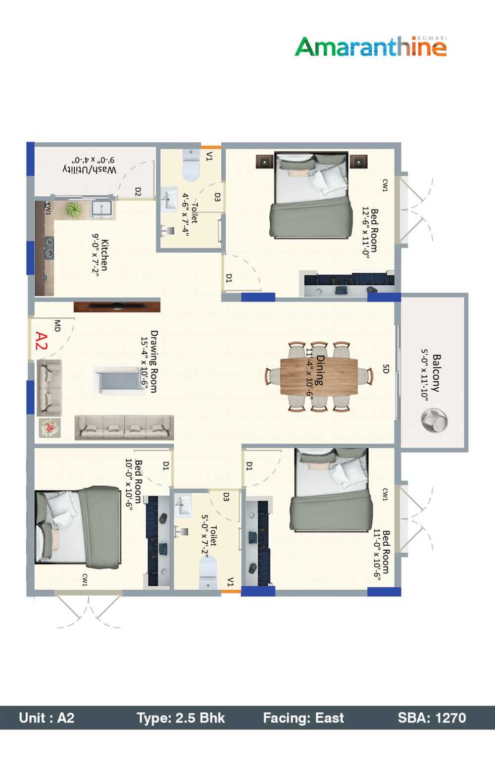 Kumari Amaranthine Premium Apartments on Sarjapura Road Bangalore