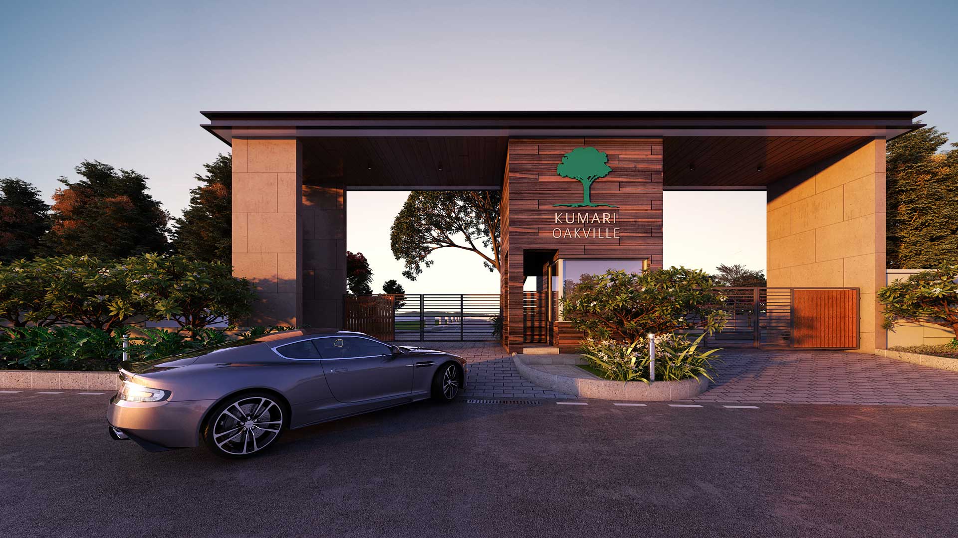 Kumari Oakville Villas on Sarjapur Road Bangalore Masterplan
